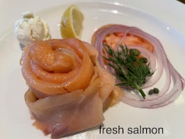 Fresh Salmon appetizer