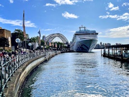 Berthed in Sydney