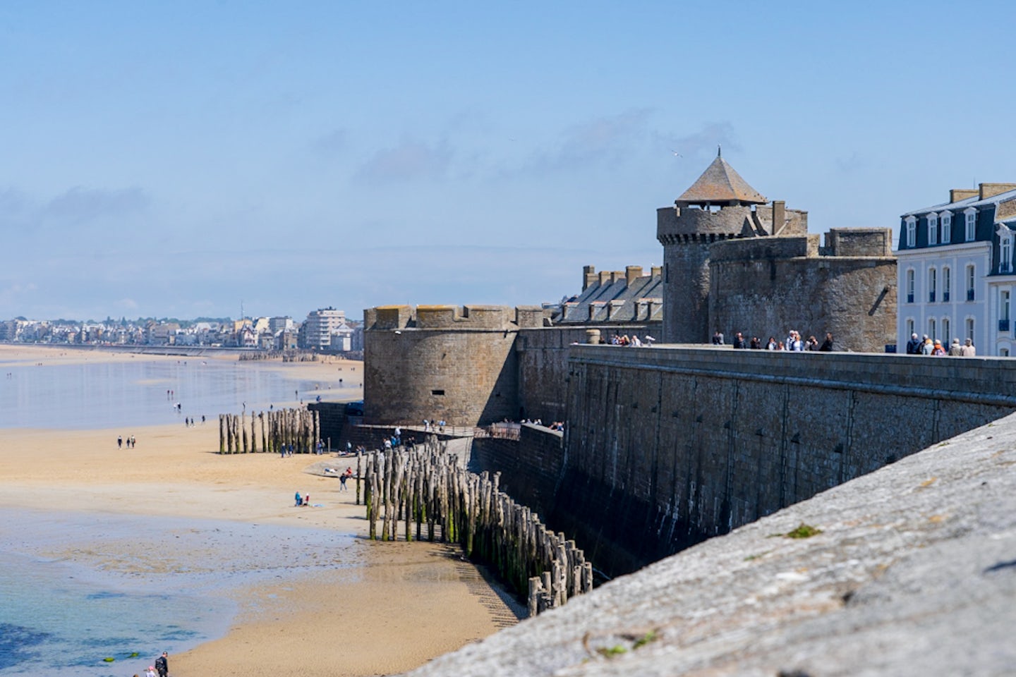 Ramparts of St. Malo.