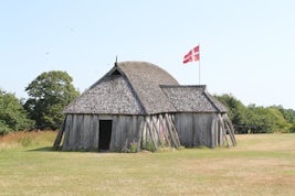 Viking longhouse, Aalborg.