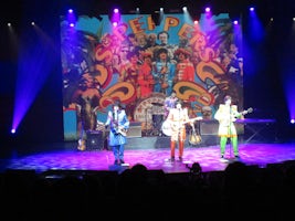 The best entertainment on board, in my humble opinion. The Beatle Story, one of the best Beatles Tribute band around and we have seen Let It Be and Rain on Broadway.