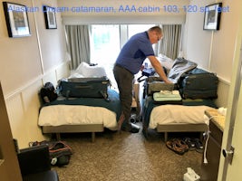 Category AAA cabin 103. 120 sq feet