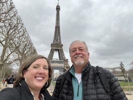 Eifel Tower in Paris...one more item off the bucket list!