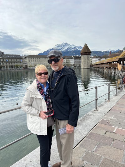 This is a stop at Lake Lucerne Switzerland on our way to Basel to board our ship to begin our cruise up the Rhine River.