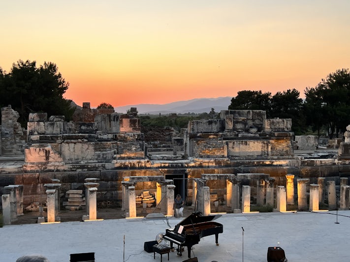 Night in Ephesus Special Event at sunset