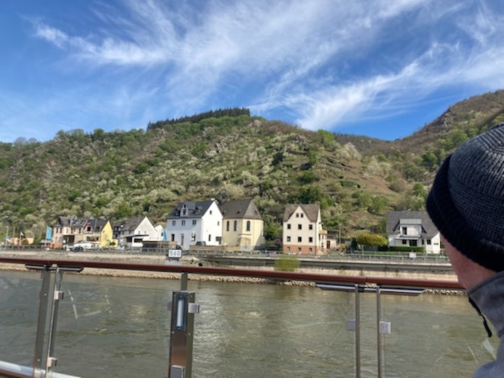 Beautiful villages along the Rhine