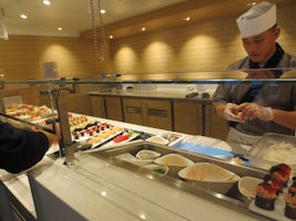 Buffet-Everything from Sushi to Gelato
