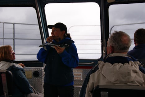 Wendy on Dolphin Blue Jet Boat Tours Whale Watching