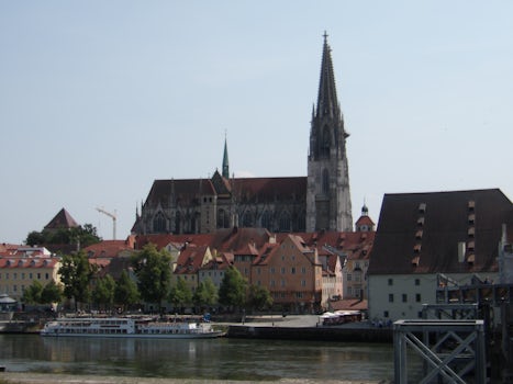 Regensburg from the river