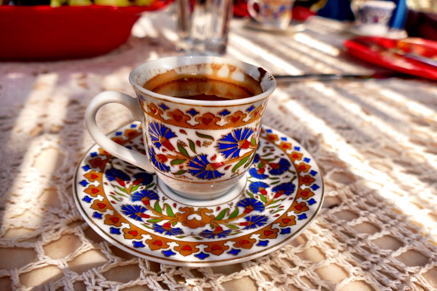 What would a Taste of Turkish life be without a cup of Turkish Coffee!