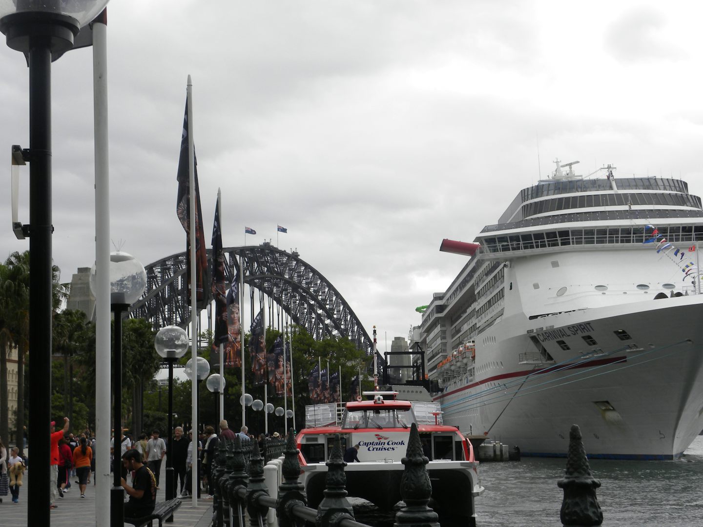 Carnival Spirit in Sydney ready to head to the South Pacific