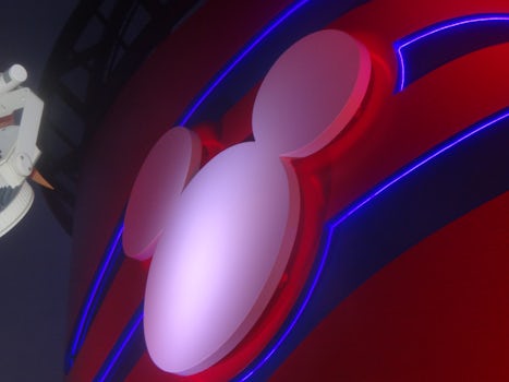 Mouse ears on the funnel.