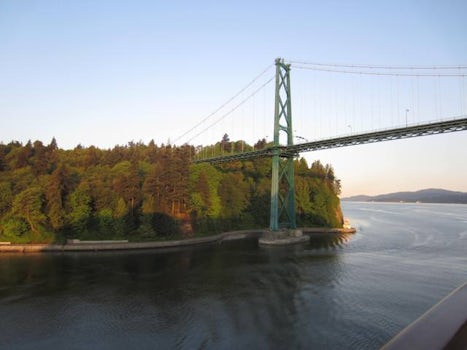 Lions Gate Bridge at Vancouver
