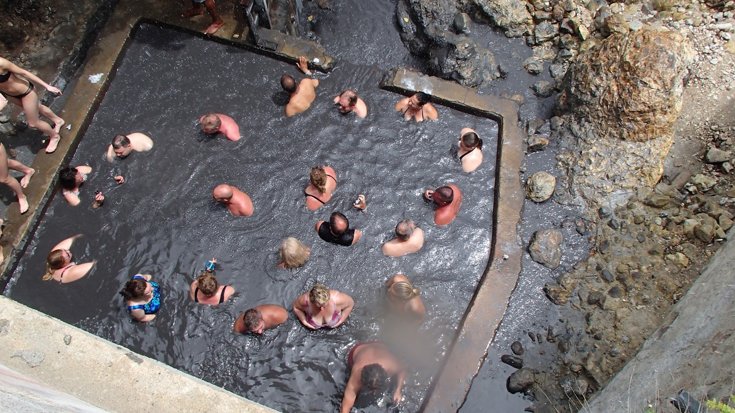 The Mud bath, St Lucia
