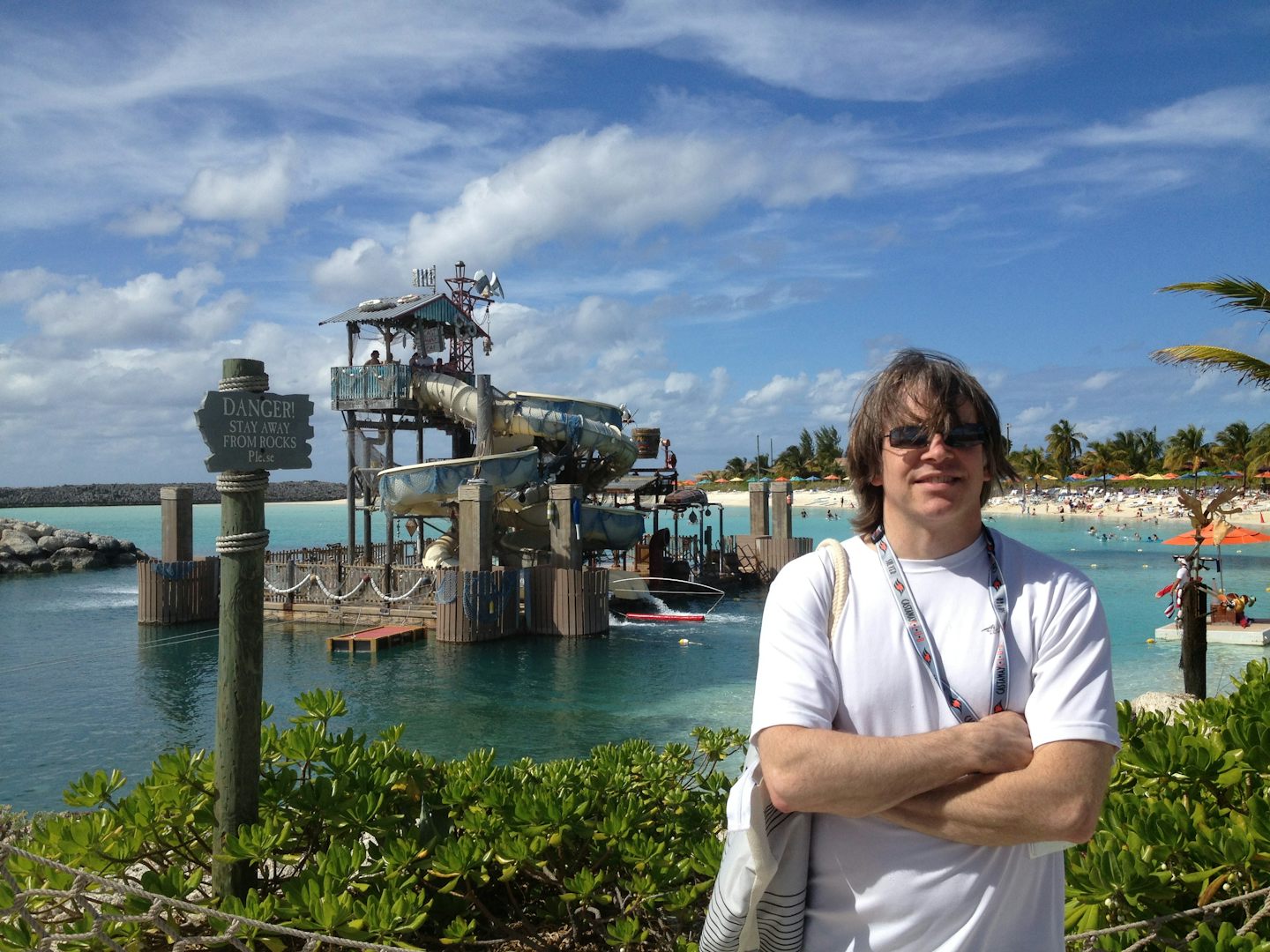 John at Castaway Cay