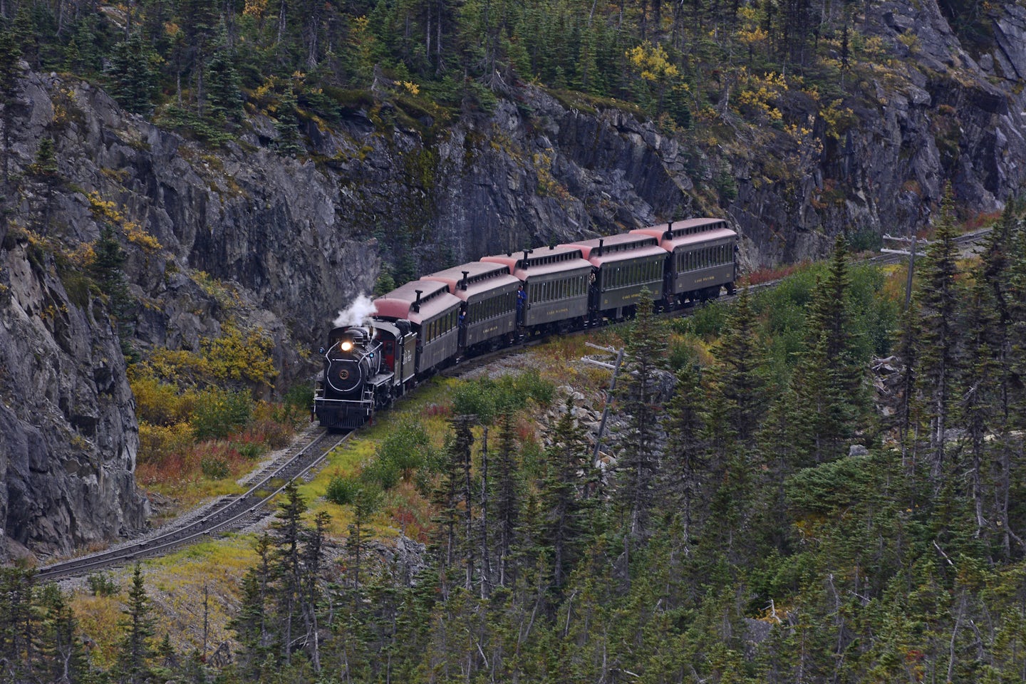 Skagway, Train to White Pass & Yukon Route