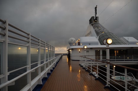 Dawn on deck