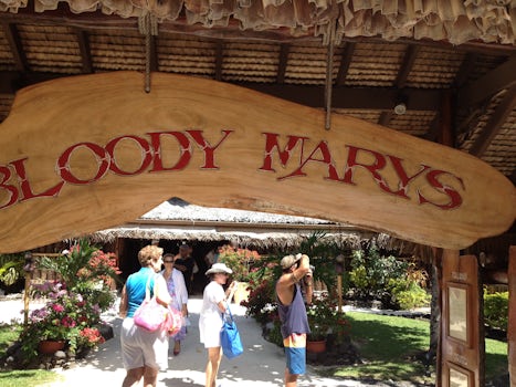 Blood Mary Bar Bora Bora
