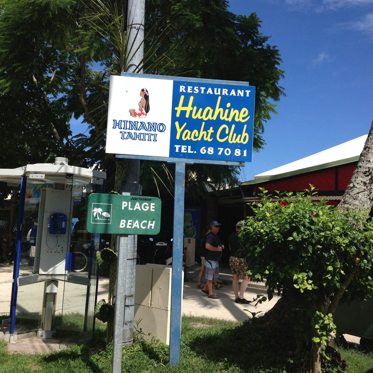 Hinano Tahiti,Huahine Yacht Club