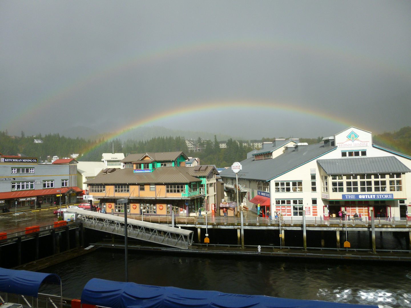 Double rainbow in Ketchikan!