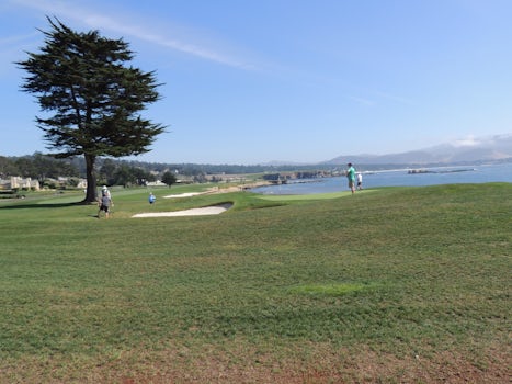 18th Green on Pebble Beach Golf Course