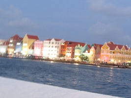 Night time in Curacao