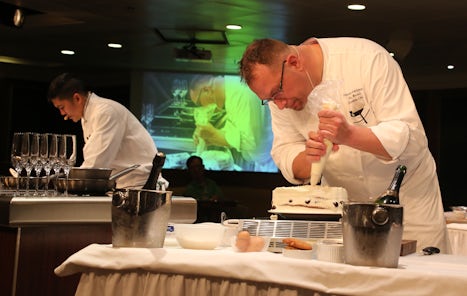 Cooking demonstration by Executive Chef