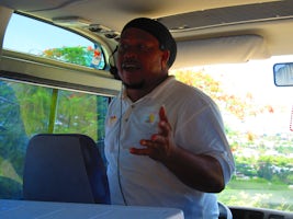 The Mailman, our tour guide for Bernard's Tours