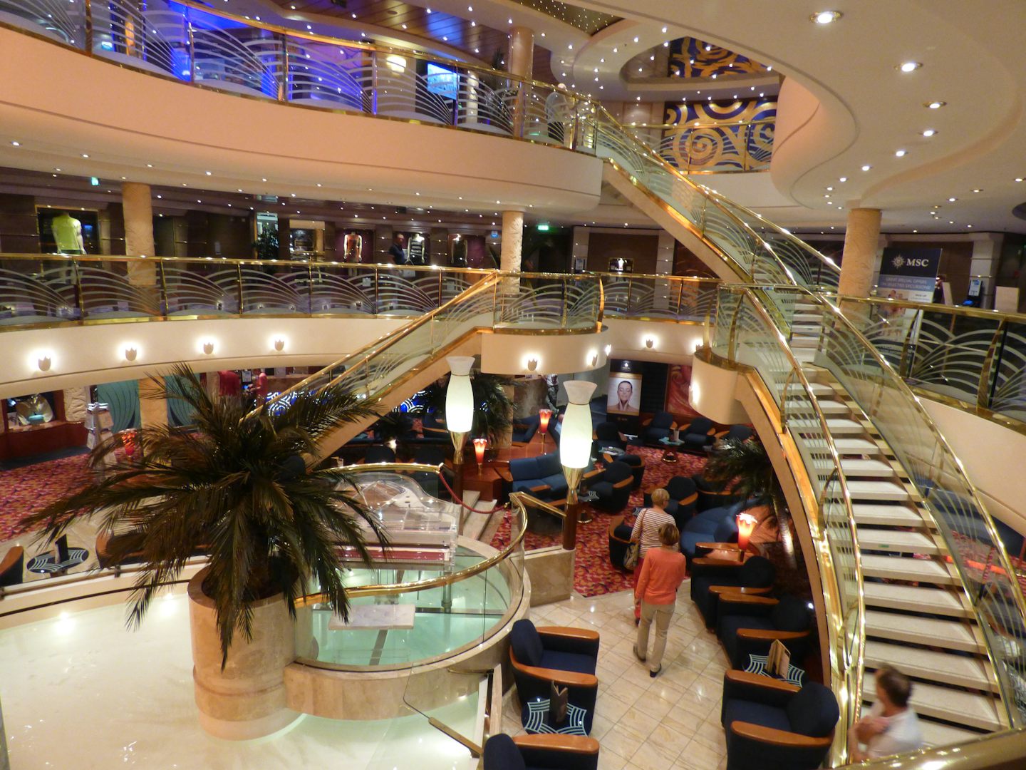Interior of ship
