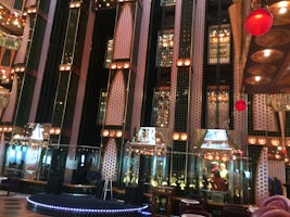 main lobby atrium and elevators