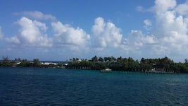 View from the balcony of Nassau