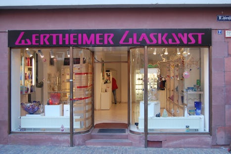 Glassblower shop in Wertheim