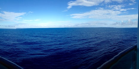 Panoramic from balcony deck 9