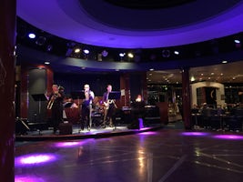 Galaxy of the Stars Lounge (Deck 12) during a jazz show