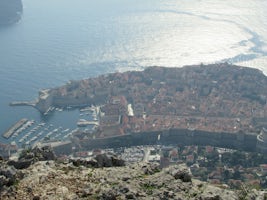 Dubrovnic from the top