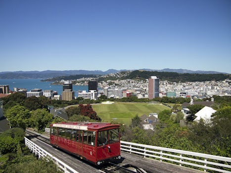 Cable Car in Wellington, NZ