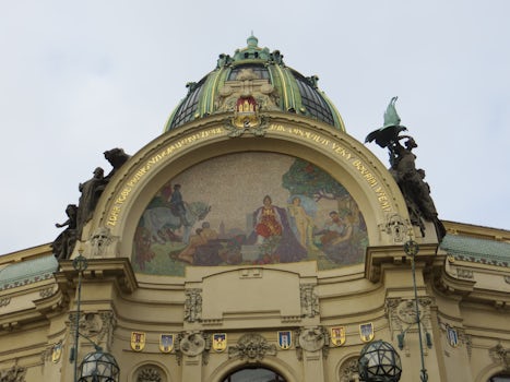 Municipal House - Prague. Wonderful example of art noveau