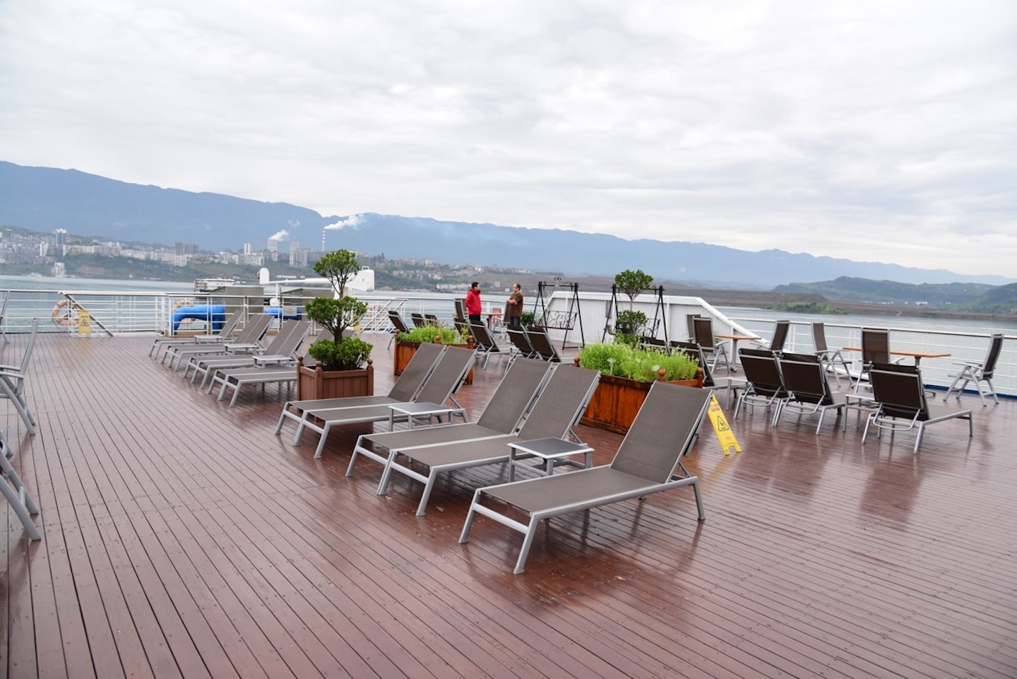 View of sun deck