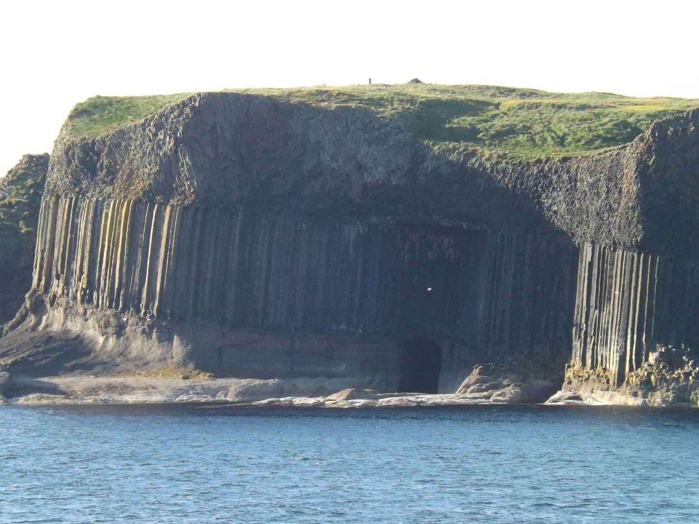 Fingles cave from ship