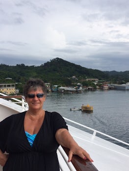 Arriving in Honduras - ready to snorkel (a blast)