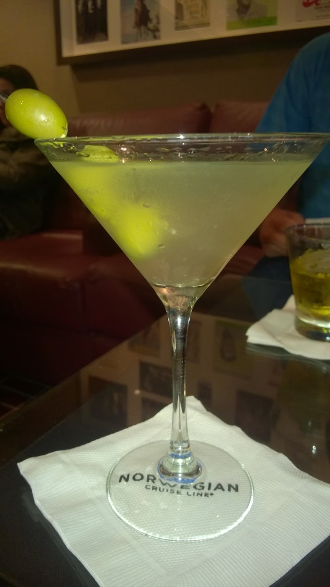 Perfect dirty Martini at Shakers