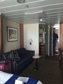 stateroom with  balcony