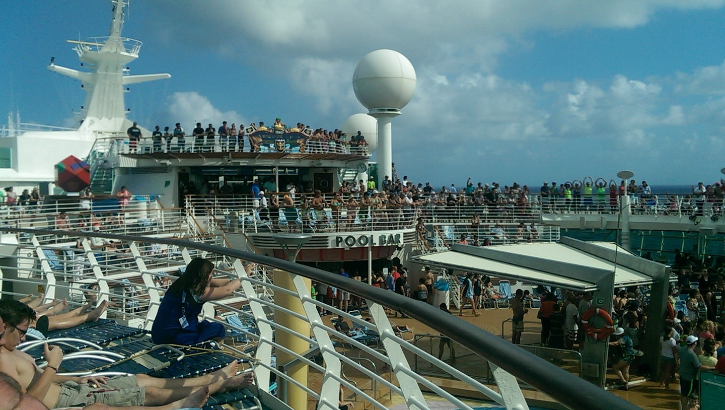 View from 12th Deck (Belly Flop Contest)