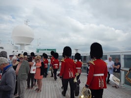 Irish Guard on deck 13 on July 2, 2015