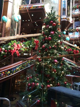 Christmas aboard the Paradise.