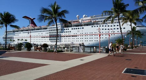 Carnival Ecstasy at Key West
