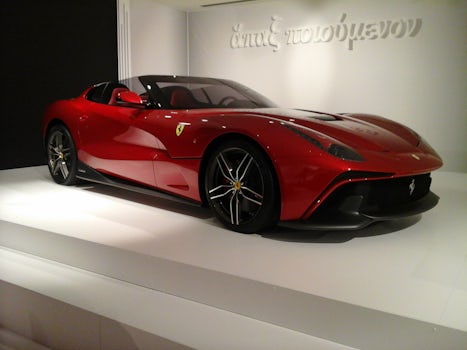 My car in the Ferrari Museum