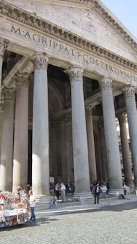 The Pantheon, now a church in Rome