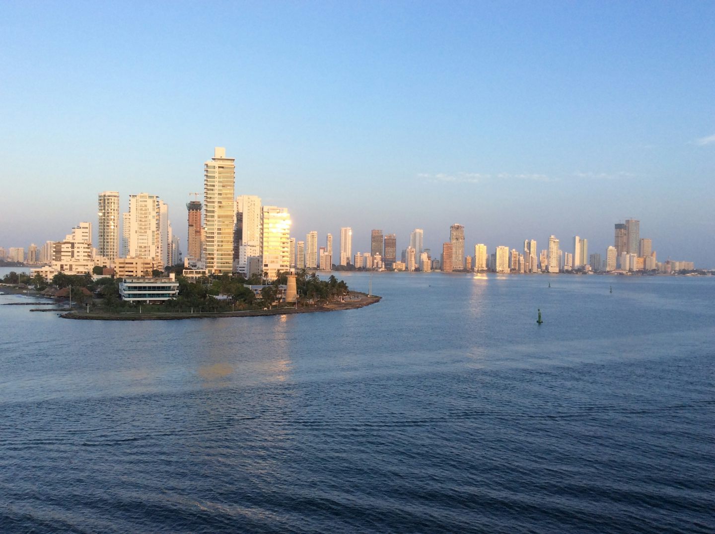 Cartagena, Colombia skyline
