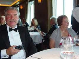 In the Oriental restaurant with Mr & Mrs Pilkington